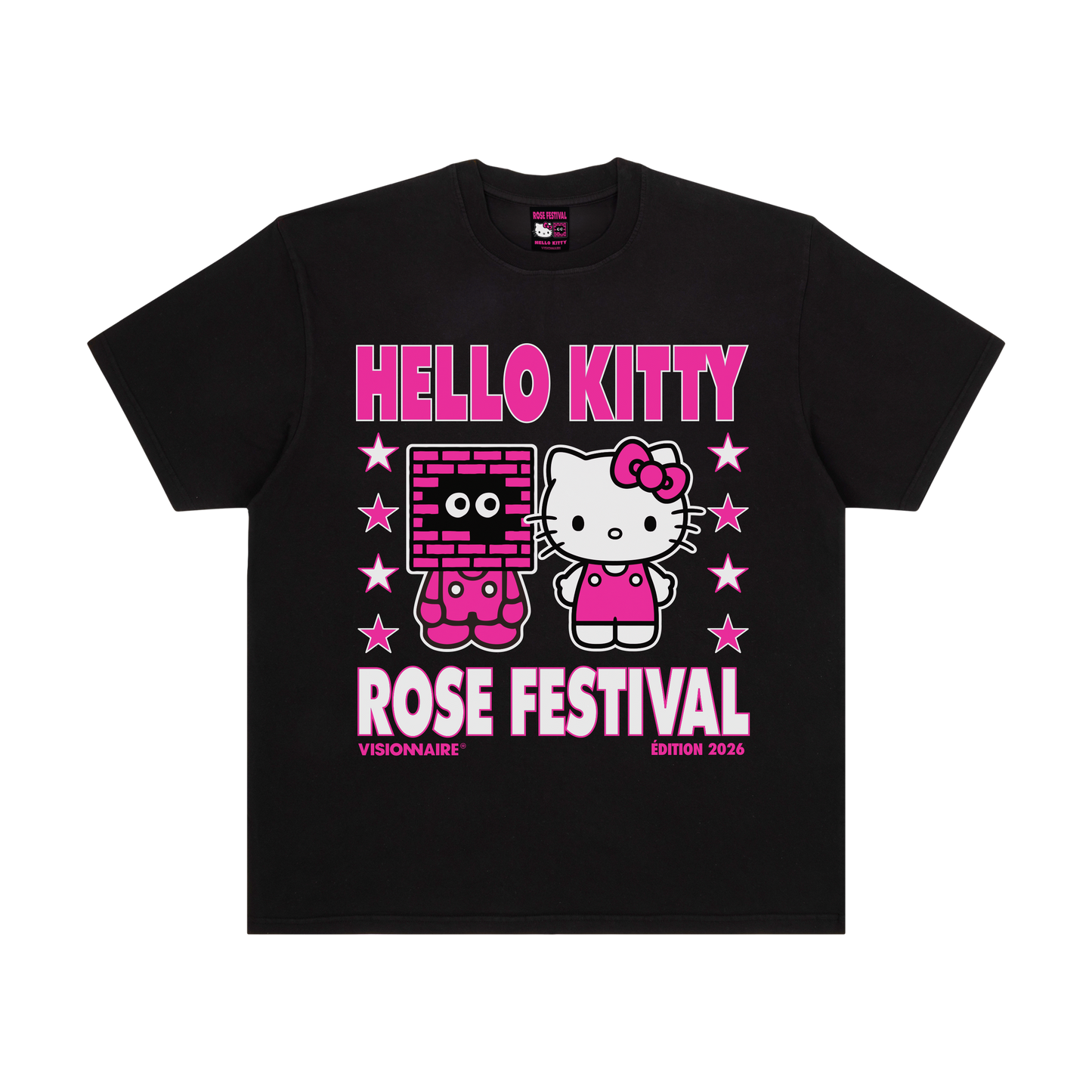 T-shirt Kitty Noir