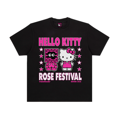 T-shirt Kitty Noir