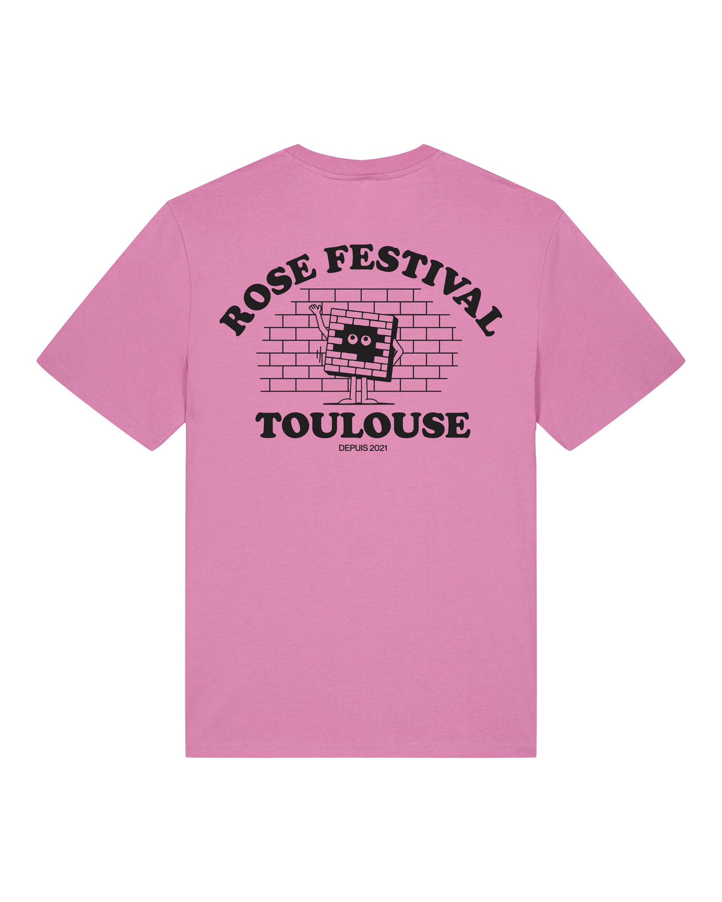 T-shirt Logo rose 2025
