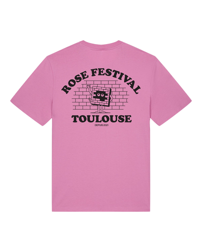 T-shirt Logo rose 2025