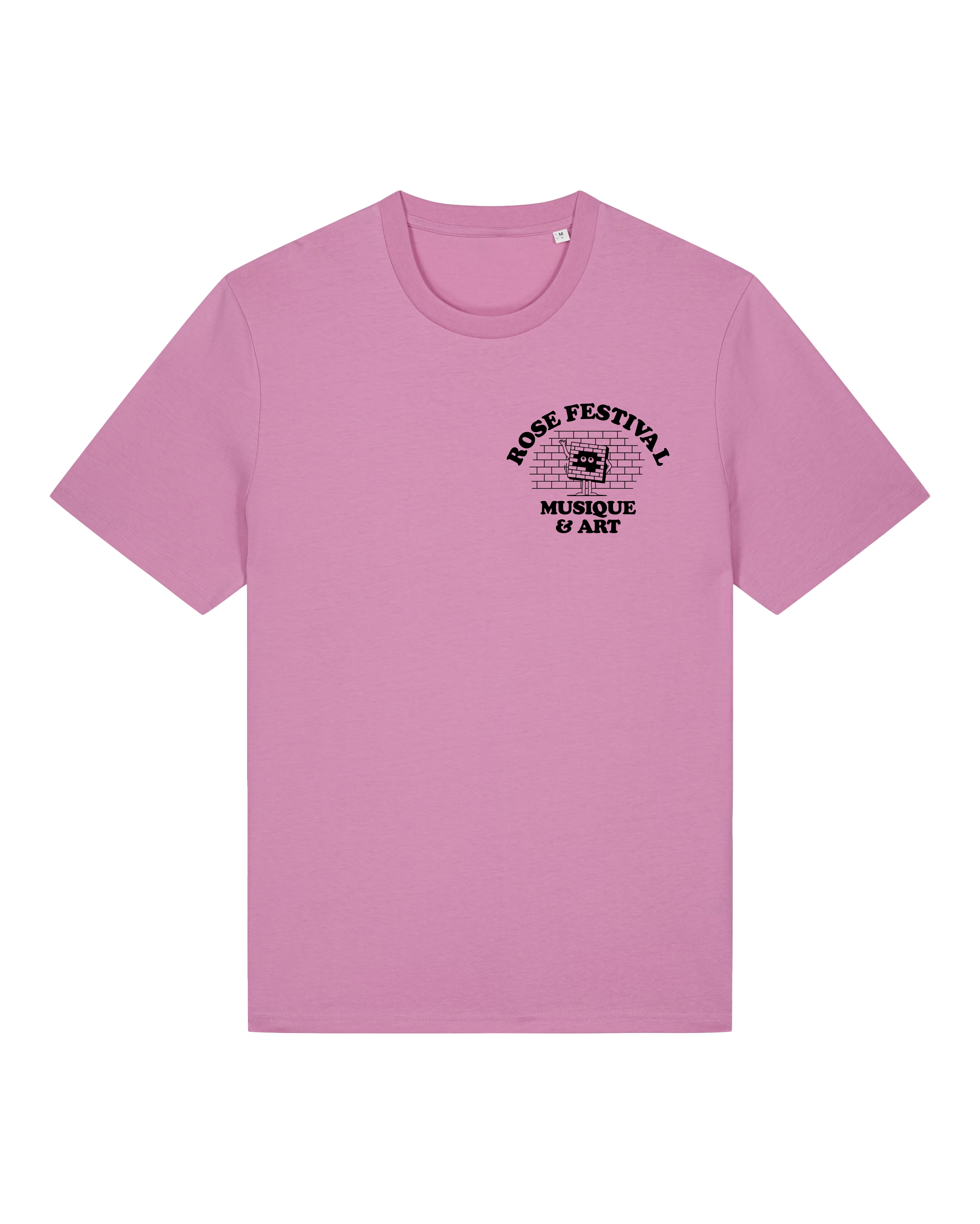 T-shirt Logo Rose Clair